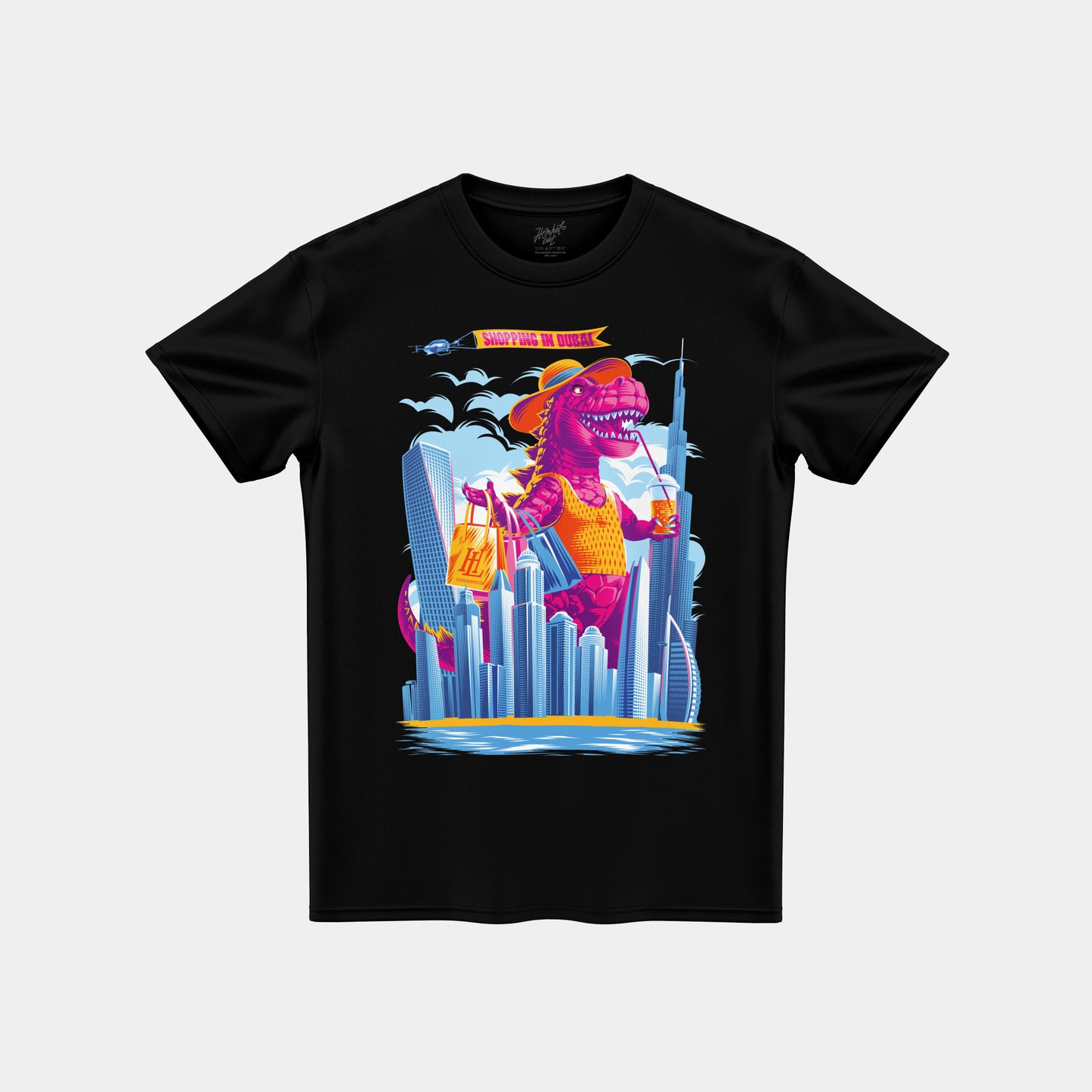 T-shirt "Shopping Godzilla"