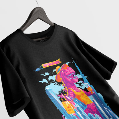 T-shirt "Shopping Godzilla"